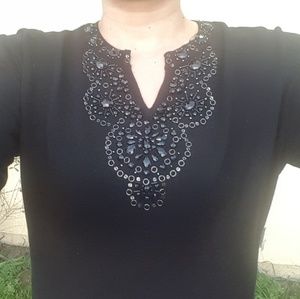 Knit Black sweater top